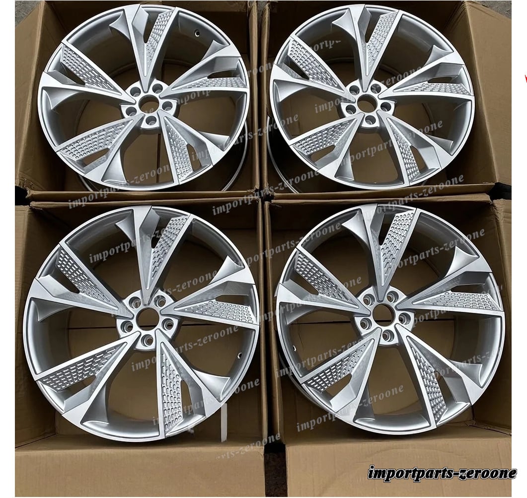 1点限り 21インチ RS7 シルバー スタイル ホイール アウディ A5 S5 Q5 SQ5 A7 S7 RS7 A8 21x9 　-BRN-12492★