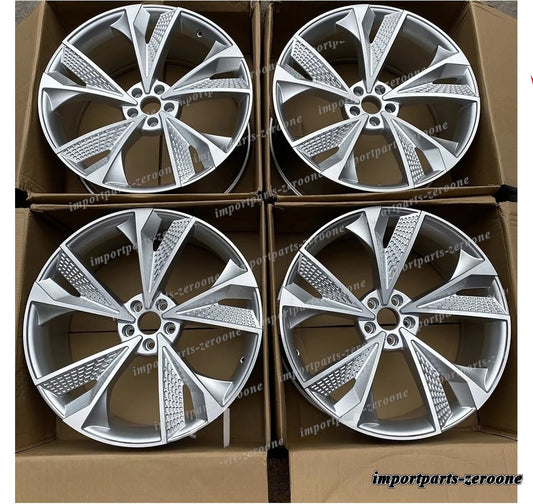 1点限り 21インチ RS7 シルバー スタイル ホイール アウディ A5 S5 Q5 SQ5 A7 S7 RS7 A8 21x9 　-BRN-12492★