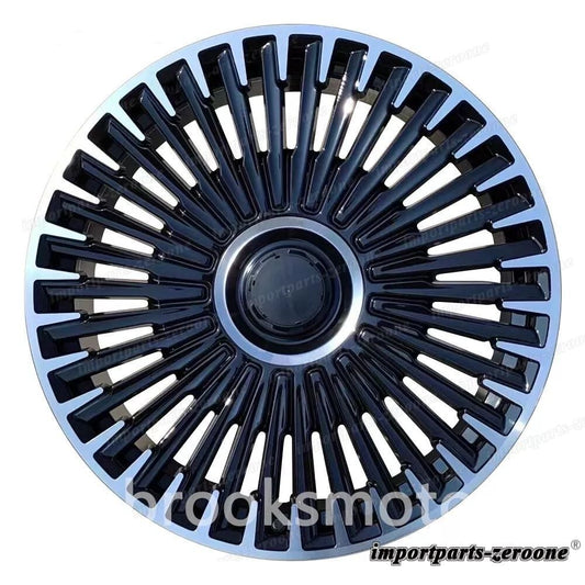 22インチフォージドニューブラックスタイルホイールフィットまたはメルセデスベンツEQS 22x9.5 4 本セット LI-1939