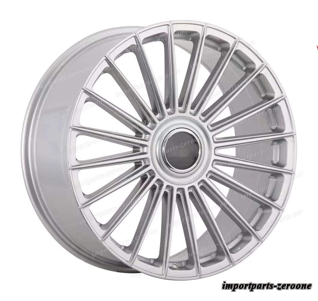 22インチ 新品マルチスポーク グロスシルバースタイル ホイール レンジローバー ボーグ SVR　-BRN-12576