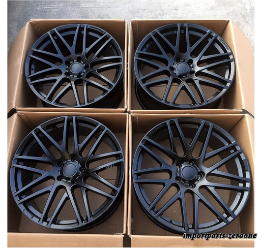1点限り 22インチ B スタイル サテンブラックホイール メルセデスベンツ W166 W167 x166 GLS 　鍛造　-BRN-11985★