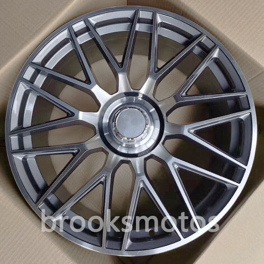 1点限り 20インチ NEW　マルチ スポーク STYLE ホイールセット メルセデスベンツ E クラス W212 C207 　-BRN-1142　鍛造　★