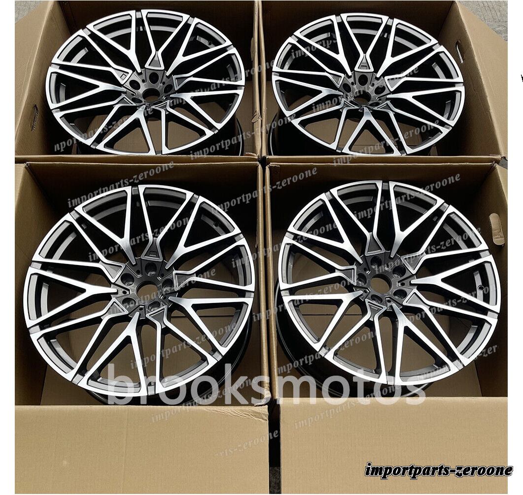 22インチ　BMW G06 X6 X5  22x9.5  22x10.5 フォージドホイール　-BRN-11591-3