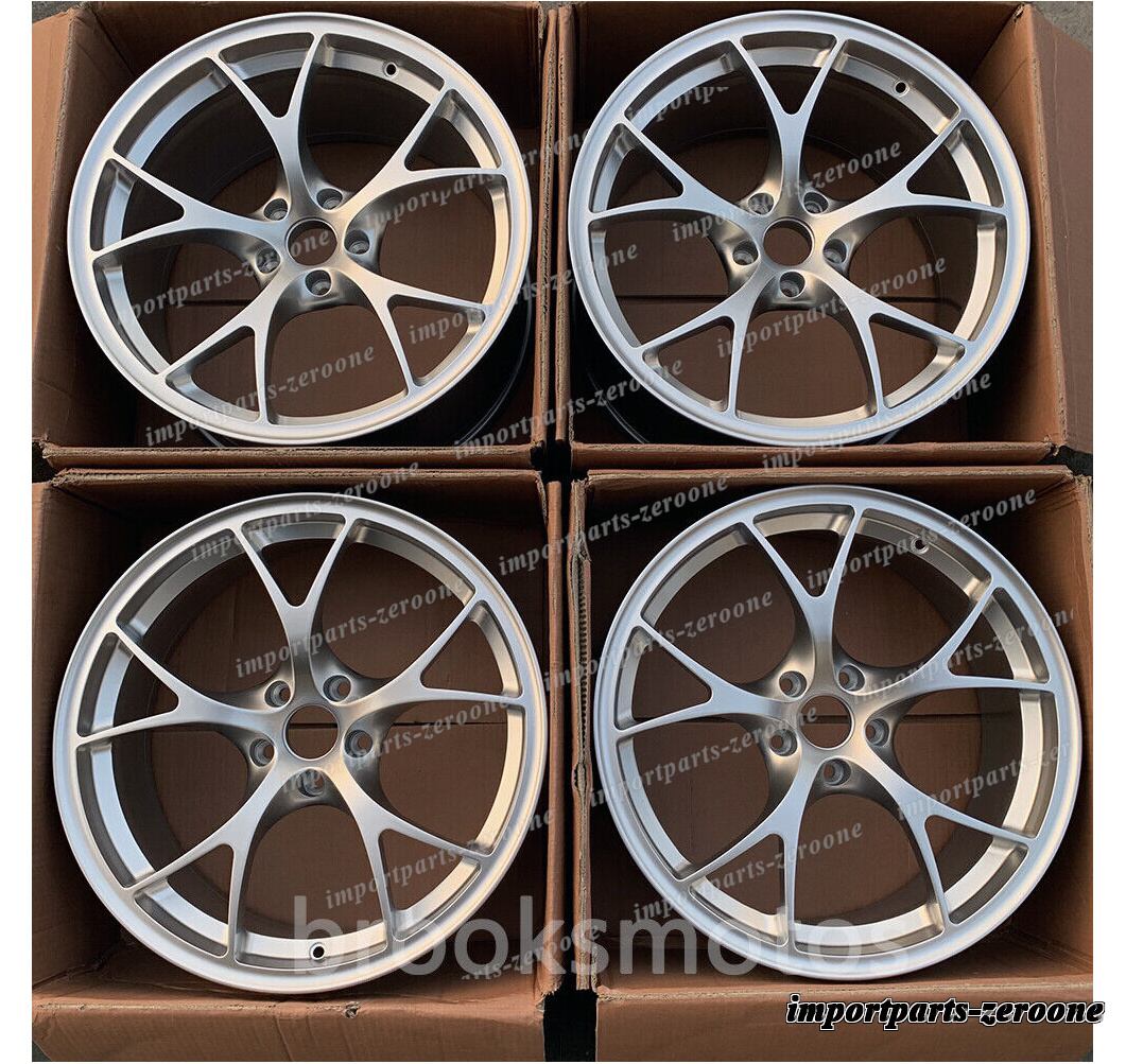 アルファロメオジュリア   18インチハイパーシルバーホイール   18x8 4 個セット　-BRN-11877