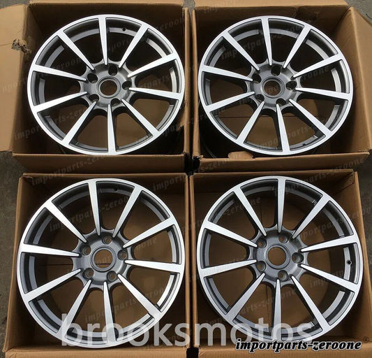 19インチ 10 スポークスタイル ホイール  ポルシェ 718 ケイマン 981 19x8 19x10 適合 LI-1712