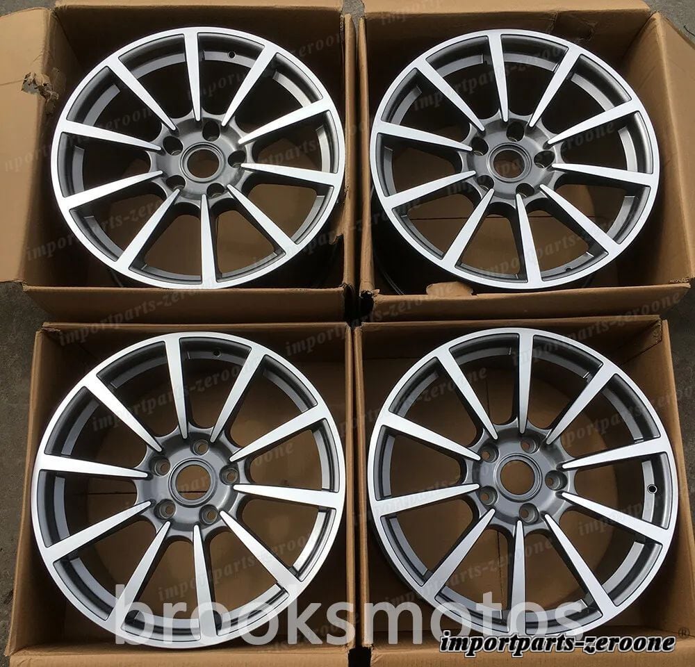 19インチ 10 スポークスタイル ホイール  ポルシェ 718 ケイマン 981 19x8 19x10 適合 LI-1712