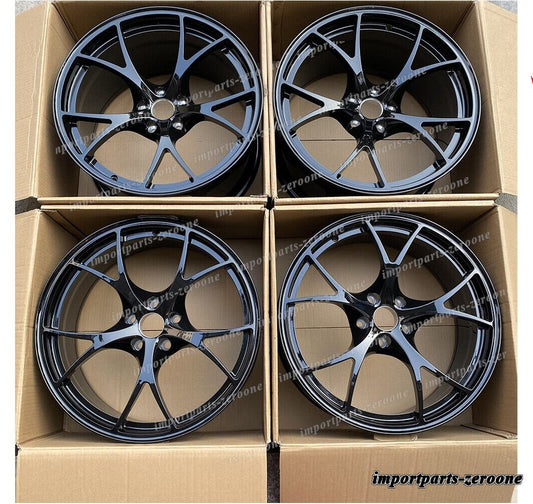 FOR ALFA ROMEO GIULIA QV 20インチ FORGD WHEELS RIM 20x8.5 20x10.5 GLOSS BLACK FULL　-BRN-12197