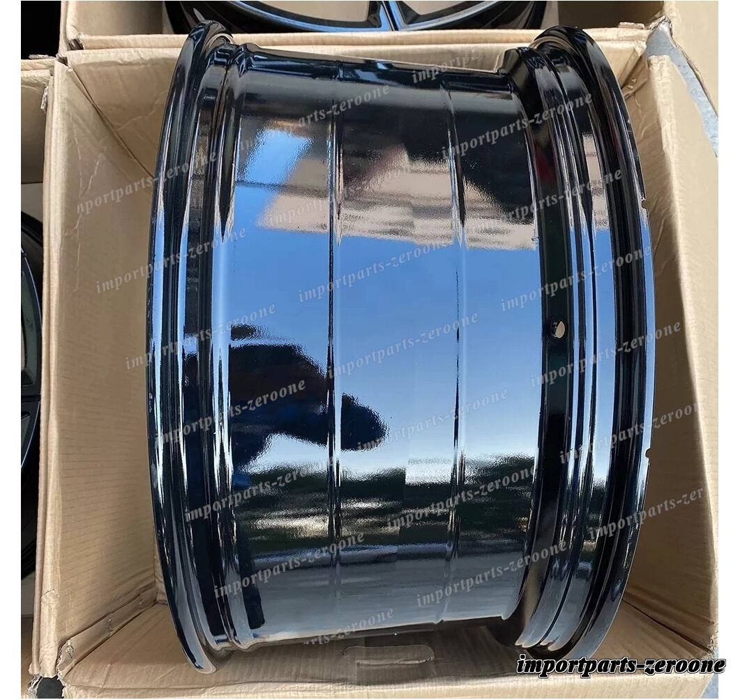 1点限り 21インチ グロス ブラック ホイール 2019+ BMW X5 2020+ X6 741 21x9.5 21x10.5 G05 G06　-BRN-12694★