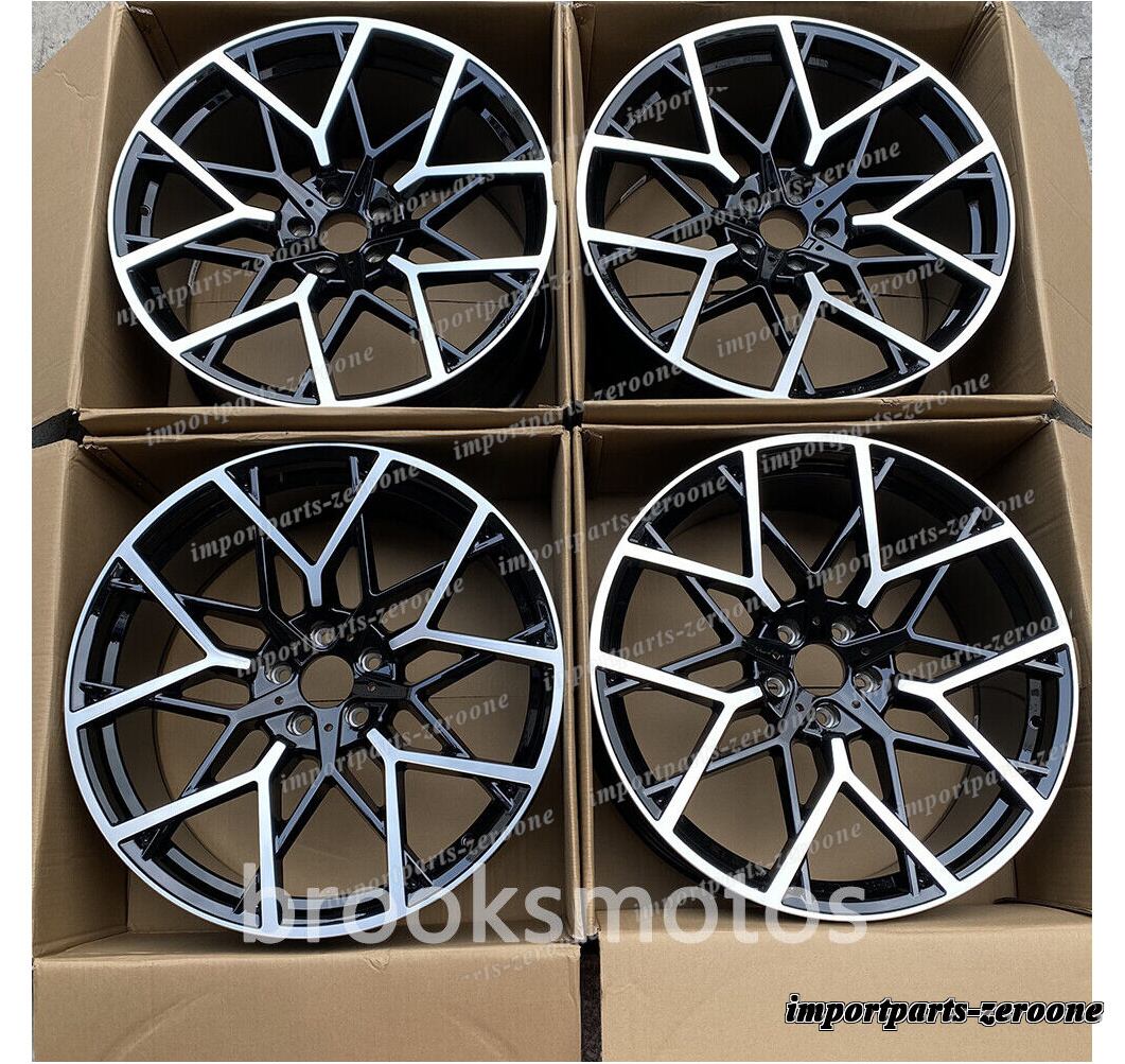 22インチ　 ニュースタイル ブラック ホイール  BMW X5 E70 F15 X6 E71 F16 5x120 795　4本セット　-BRN-11830
