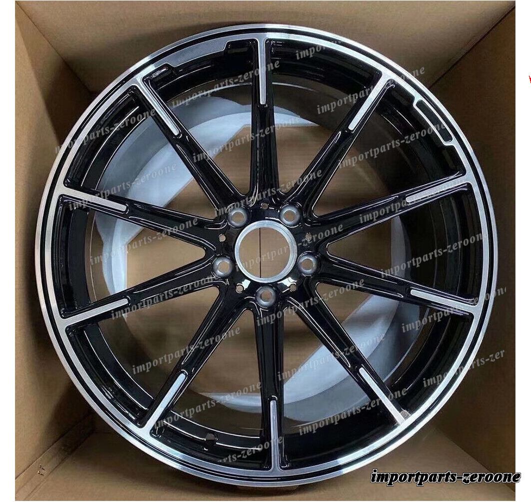 1点限り 21インチ 新品 B ブラック スタイル ホイール メルセデス ベンツ G クラス W463 W463A　-BRN-12210　鍛造　★