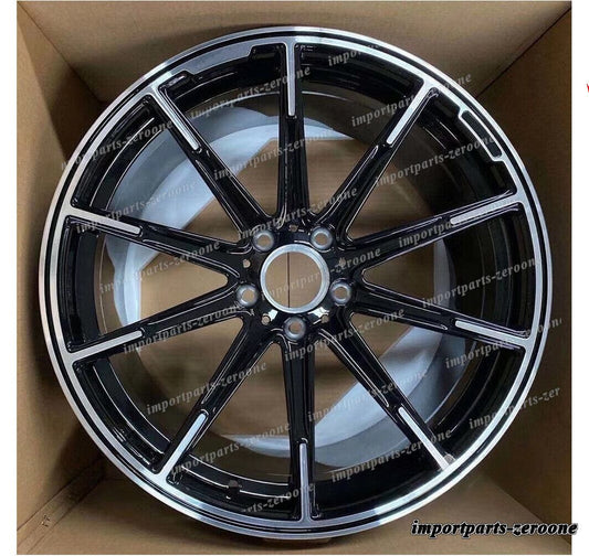 1点限り 21インチ 新品 B ブラック スタイル ホイール メルセデス ベンツ G クラス W463 W463A　-BRN-12210　鍛造　★