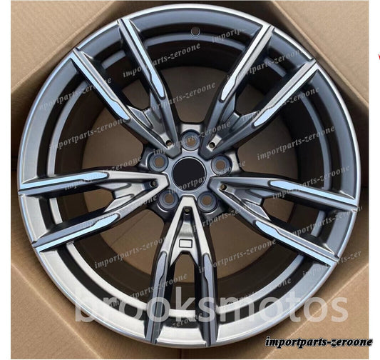 1点限り 19インチ 新品 グレー スタイル ホイール BMW G20 21 3 シリーズ G22 23 4 シリーズ 792 　-BRN-12085　鍛造　★