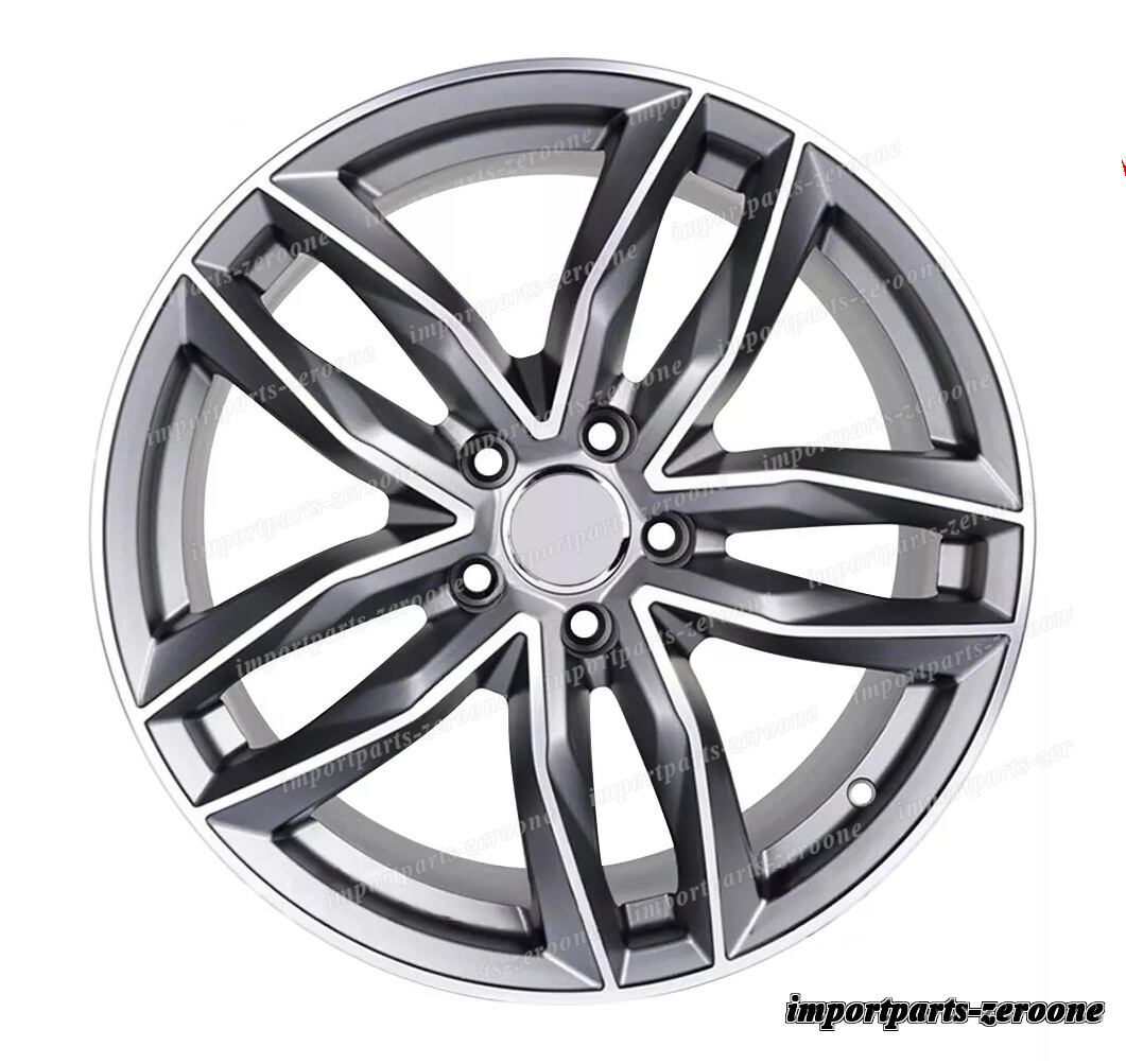 18インチ S ライン グレー ホイール  アウディ A3 A4 A6 A8 S3 S4 S6 S8 18x8 オフセット45　-BRN-12503