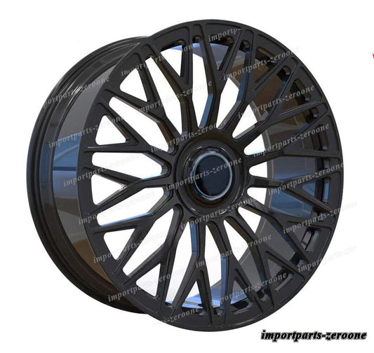 24インチ 新品鍛造ホイール ロールRoyce Cullinan 24x10 グロスブラック　-BRN-12400