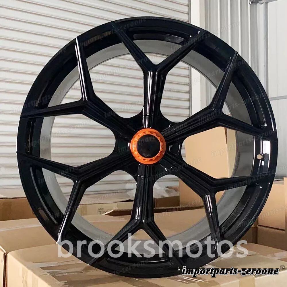 23インチ新品 6 スポークyグロスブラックスタイル フォージドホイール ランボルギーニウルス適合 LI-2031