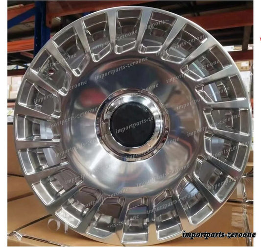 17インチ 新品s680 スタイル ポリッシングホイール スマートフォートゥー 3x112 17x7.5 　-BRN-12521