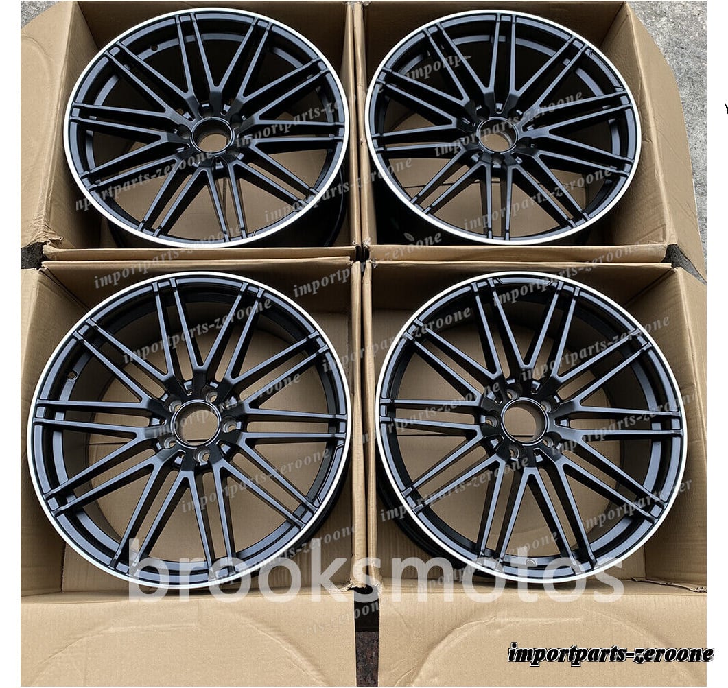 19インチ新品 GT スタイル ホイール メルセデスベンツ C43 C450 C クラス W205 W206 4本セット　鍛造-BRN-11649-3★
