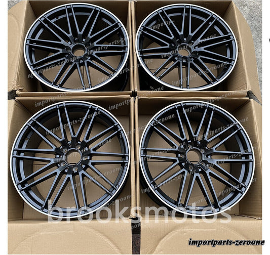 19インチ新品 GT スタイル ホイール メルセデスベンツ C43 C450 C クラス W205 W206 4本セット　鍛造-BRN-11649-3★