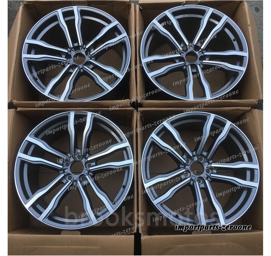 1点限り 21インチ　グレイスタイル　BMW X5 E70 F15 X6 E71 F16 5X120　ホイール４本セット　-BRN-11525　鍛造　★