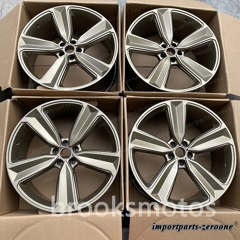 19インチ 新品ブロンズホイール アウディ A3 A4 S4 A6 A6 allroad 19x8.5 オフセット 30 インチ LI-1815