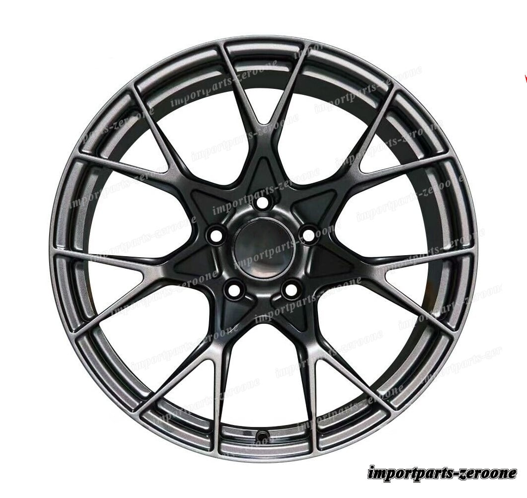 1点限り 20インチ 新品 サテン ガンメタル スタイル ホイール ポルシェ 911 カレラ S T 　-BRN-12205　鍛造　★　鍛造　★