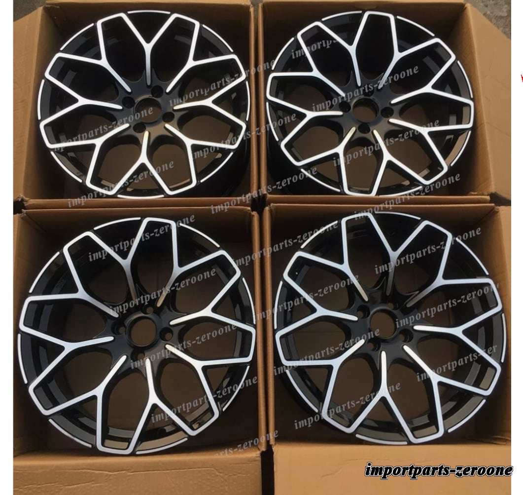 1点限り 17インチ 17X6.0 B STYLE ブラック ホイールセット スマート TWO 4X100 オフセット+37 　鋳造-BRN-1021-2★