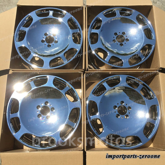 1点限り 19インチ　クラシッククロームスタイル　メルセデス・ベンツ W222 Sクラス 　ホイール　-BRN-11511　鍛造　★