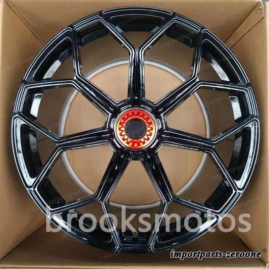 ランボルギーニ Aventador LP700 SVJ 20インチ 21インチ フォージドホイールブラックスタイル適合 LI-2275
