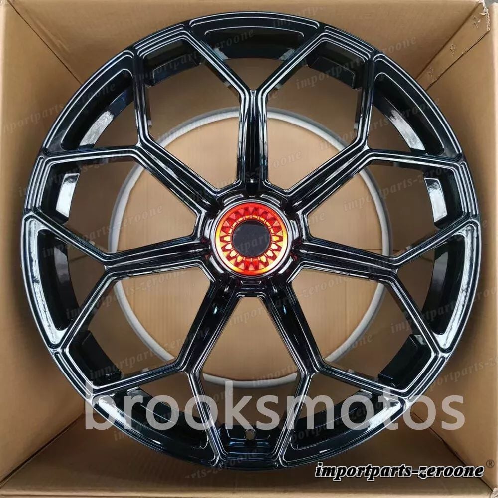 ランボルギーニ Aventador LP700 SVJ 20インチ 21インチ フォージドホイールブラックスタイル適合 LI-2275