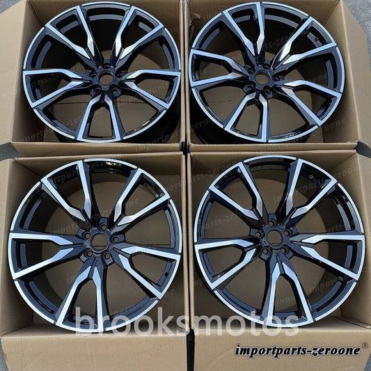 22インチコンケーブスタイル フォグレードホイールフィット 2018+ BMW G07 X7 22x9.5 22x10.5 755 LI-2126