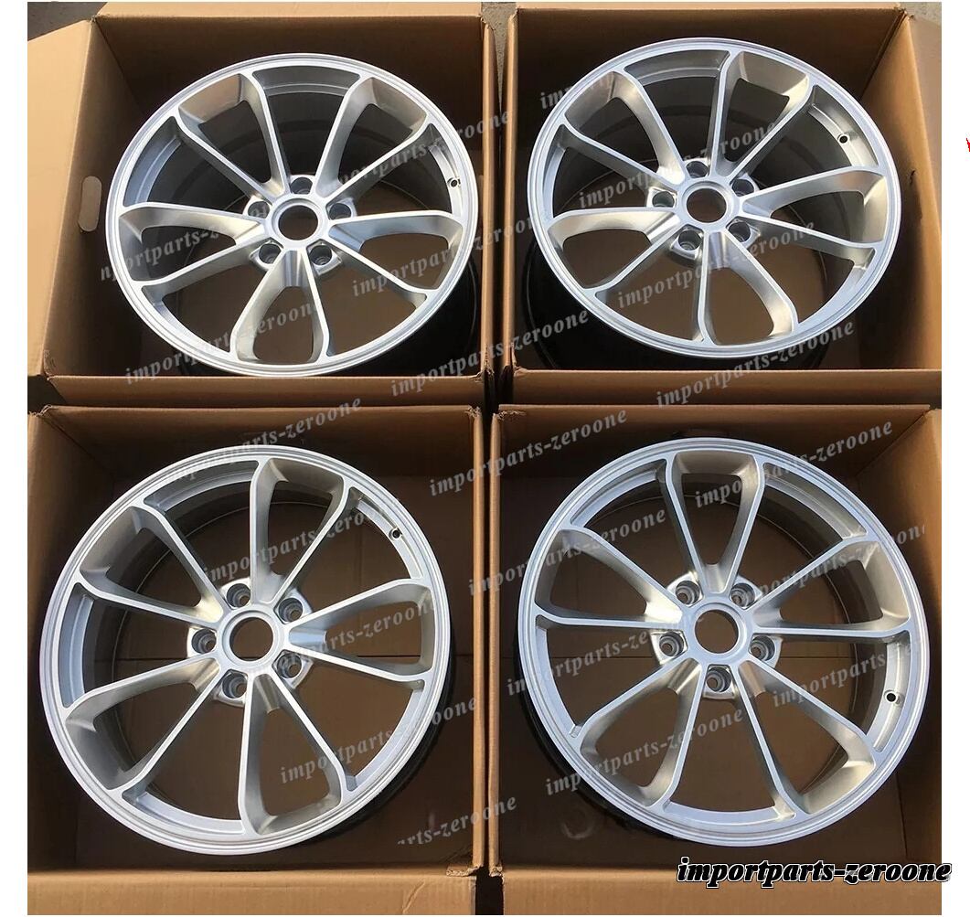 21インチ ハイパーシルバー GT スタイル ホイール 2010-2015+ ポルシェ パナメラ 970 　-BRN-12487