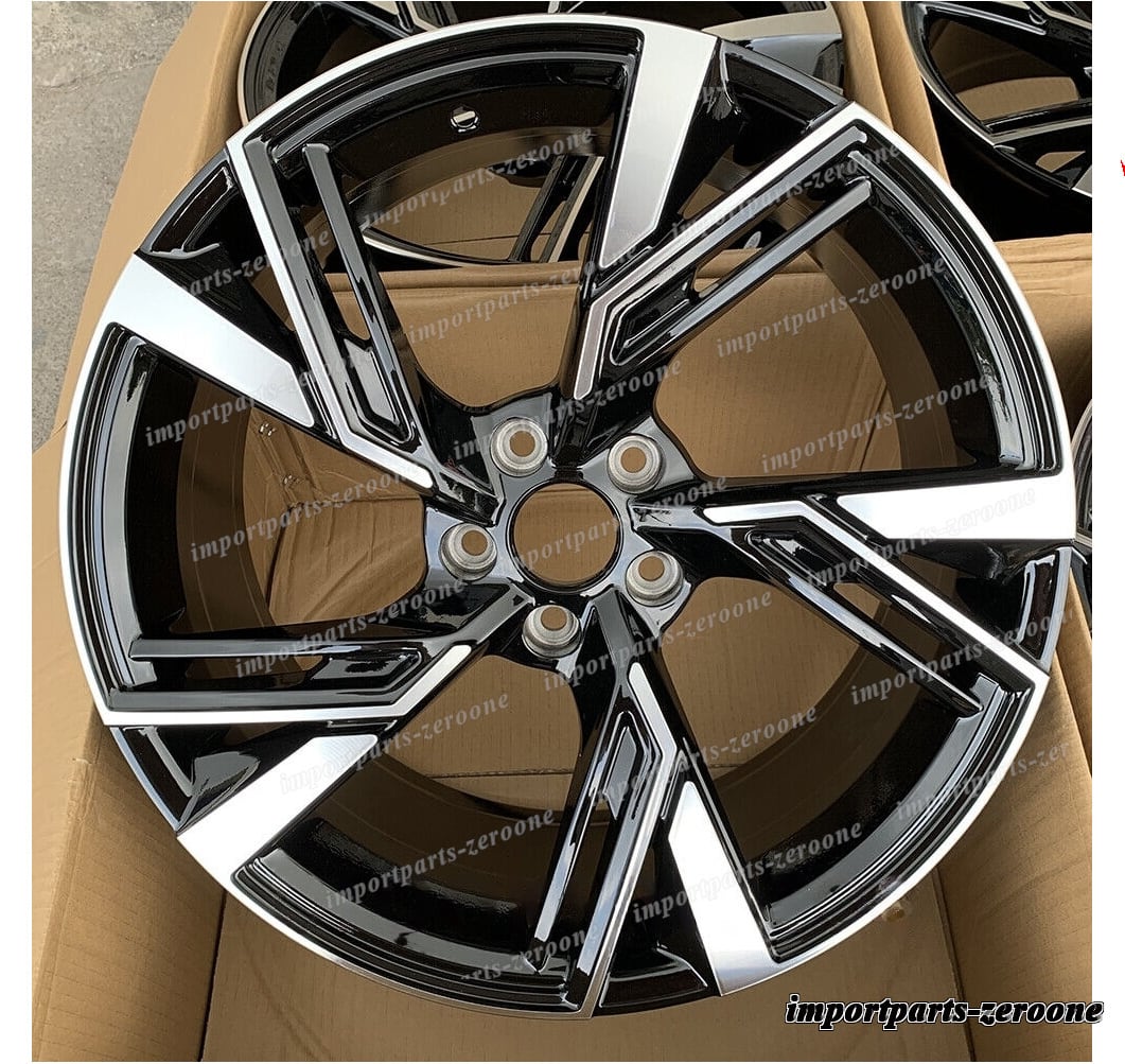 1点限り 2005-2015 アウディ Q7 21インチ ホイール 21x10 オフセット 45 4 個セット　-BRN-12199★