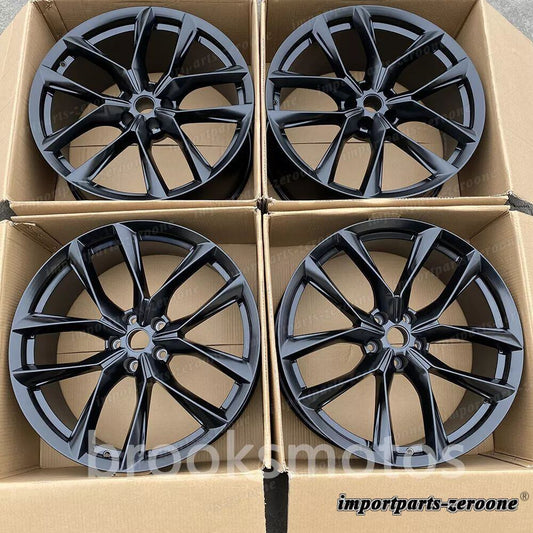 19インチNEWブラックスタイルホイール 2017+ テスラモデル 3 19x8.5 オフセット 35  LI-2295