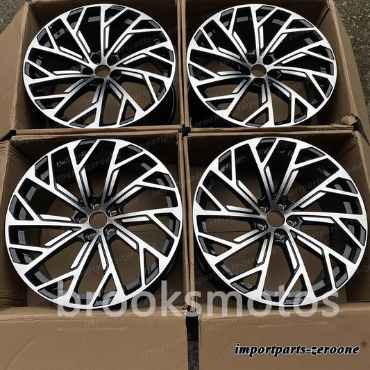 21インチ NEW STYLE Wホイール　４本セット 2018+ アウディ　AUDI A8 S8 21X9  LI-1467