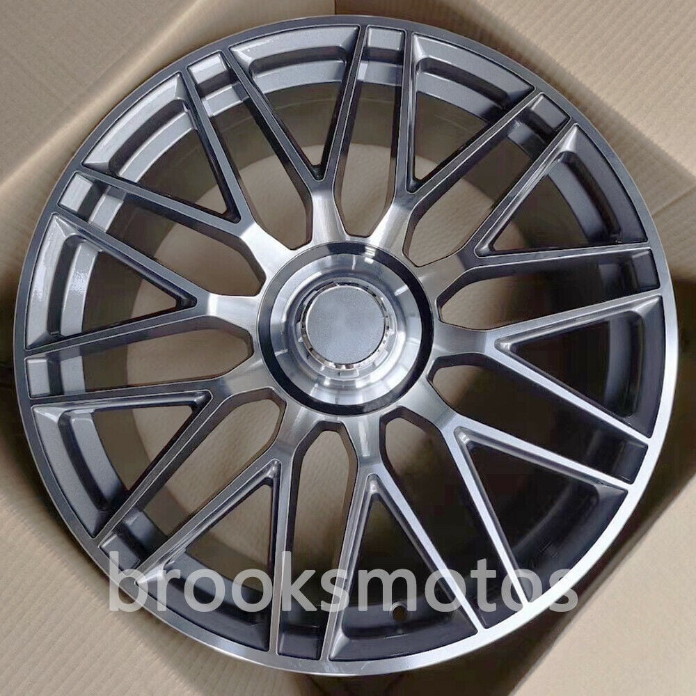 1点限り 20インチ NEW　マルチ スポーク STYLE ホイールセット メルセデスベンツ W166 W167 X166 GLS 　-BRN-1143　鍛造　★