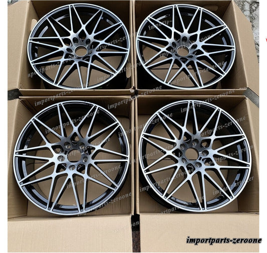 1点限り 20インチ ブラック ペイント スタイル ホイール BMW 3 4 シリーズ F30 32 33 36 5x120　-BRN-12201　鍛造　★