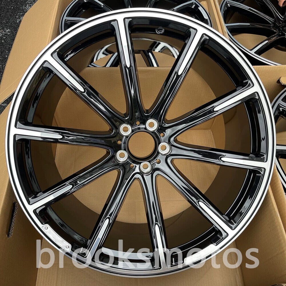 メルセデスベンツ G クラス W463 W463A 24インチ NEWbスタイルグロスブラックホイール BRN-1930