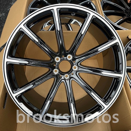 メルセデスベンツ G クラス W463 W463A 24インチ NEWbスタイルグロスブラックホイール BRN-1930