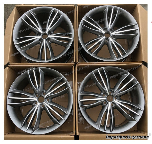 1点限り 20インチ STYLE ALLOY ホイールセット ジャガー XJL XJ 20X9 20X10 ４本セット 　-BRN-1082★
