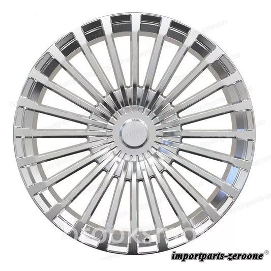 23 インチ鍛造スクエアシルバースタイルホイールmyabach GLS 600 24x9.5 4 本セット LI-2227