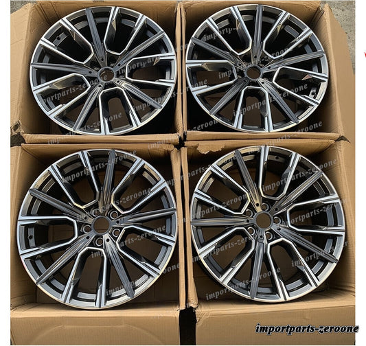 1点限り 21インチ ニューグレースタイル ホイール 2008-2014 BMW 7 シリーズ F01 02 04 817 　-BRN-12230★