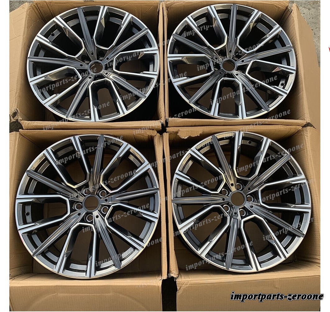 1点限り 21インチ ニューグレースタイル ホイール 2008-2014 BMW 7 シリーズ F01 02 04 817 　-BRN-12230★