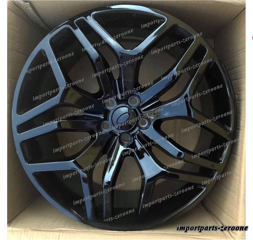 1点限り 20インチ 新しいグロスブラックスタイルホイール レンジローバー エボック LR2 5x108　-BRN-12206　鍛造　★