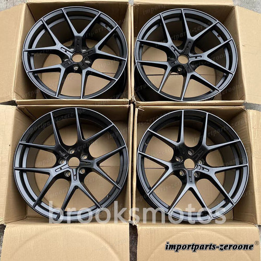 21インチ 新品 5 Y スポークスタイル ホイール  2013-2018 アウディ RS7 21x10 4 本セット LI-1436