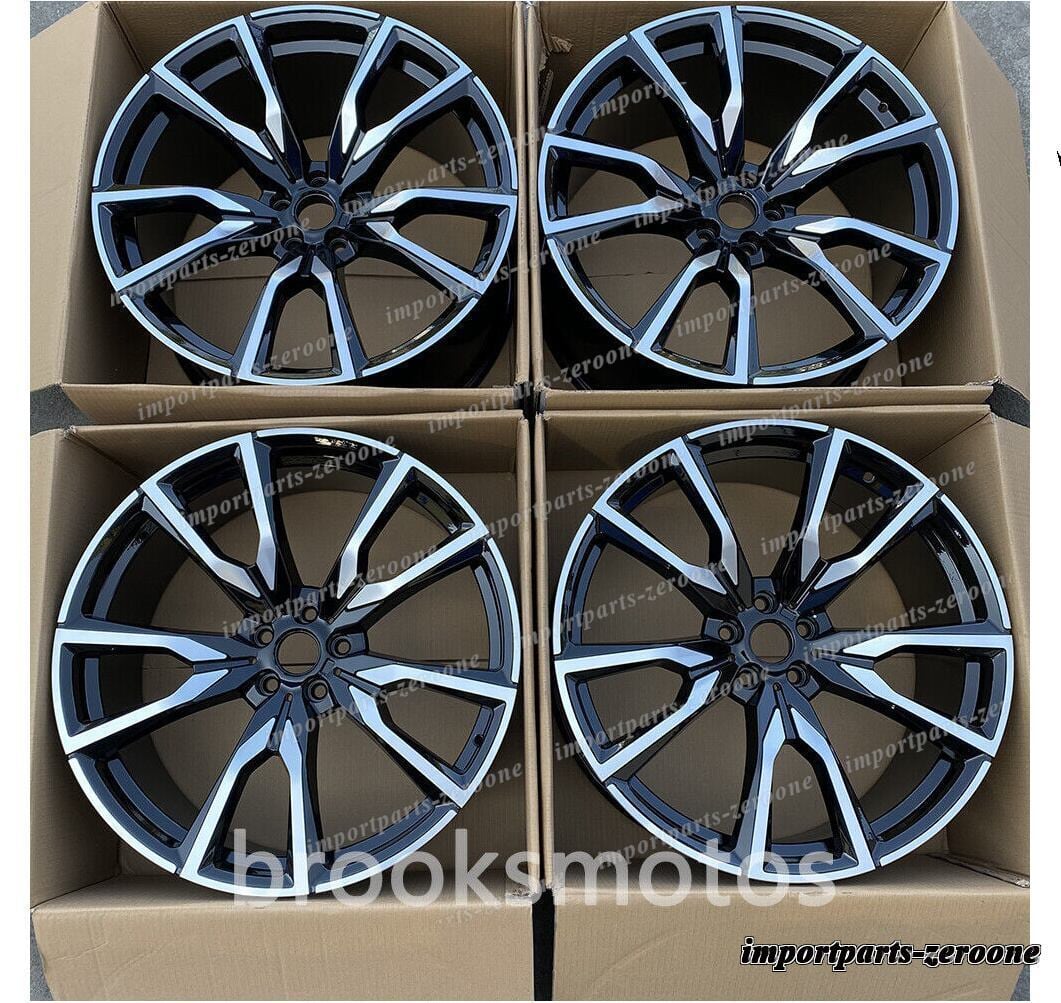 1点限り 21インチコンケーブスタイルホイール 2019+ BMW X3　G01　8.5J＋25　10J＋40　-BRN-11595ー２　鍛造　★