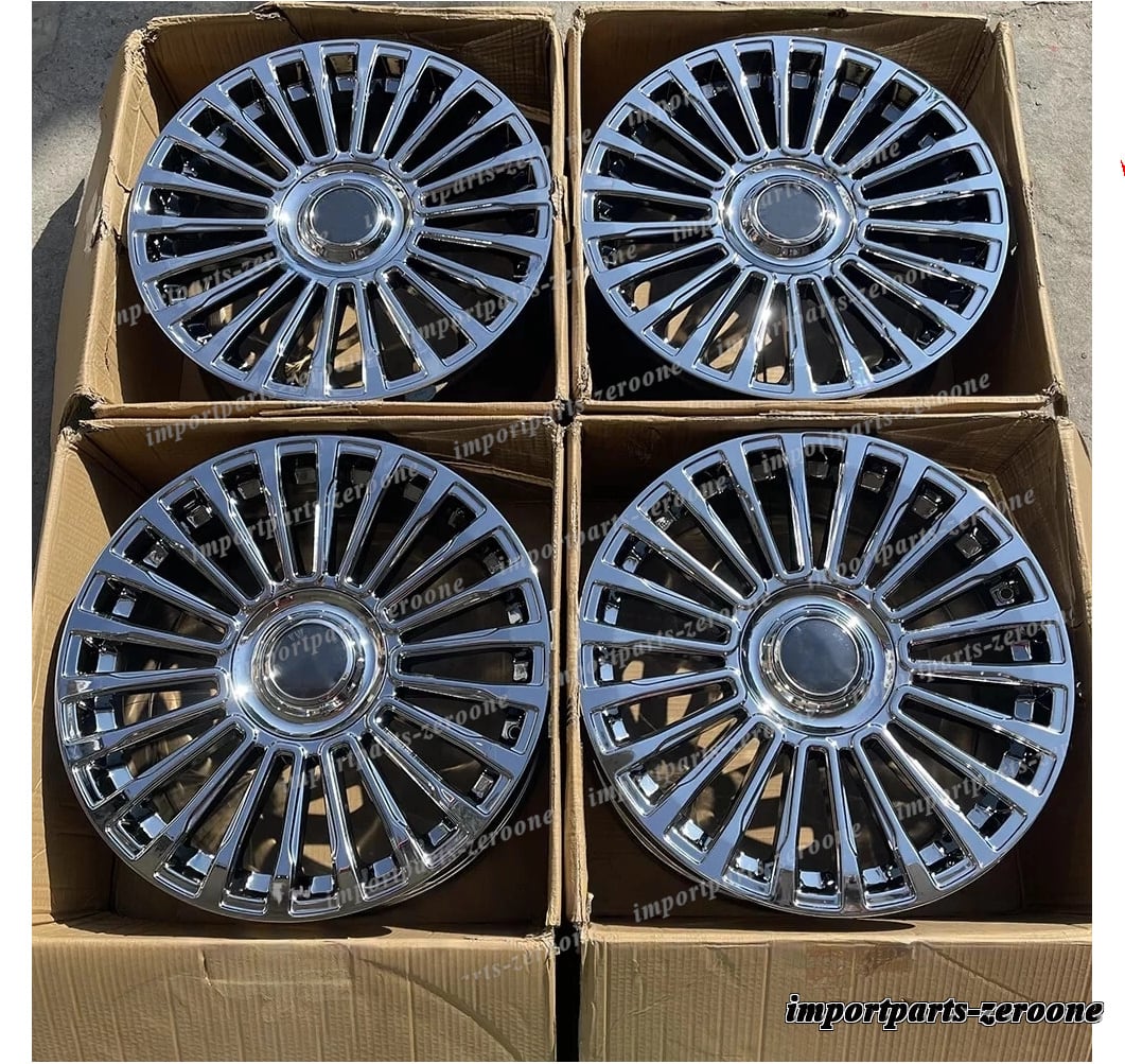 22インチ M スタイル  クローム ホイール  メルセデスベンツ W222 S クラス　-BRN-12449