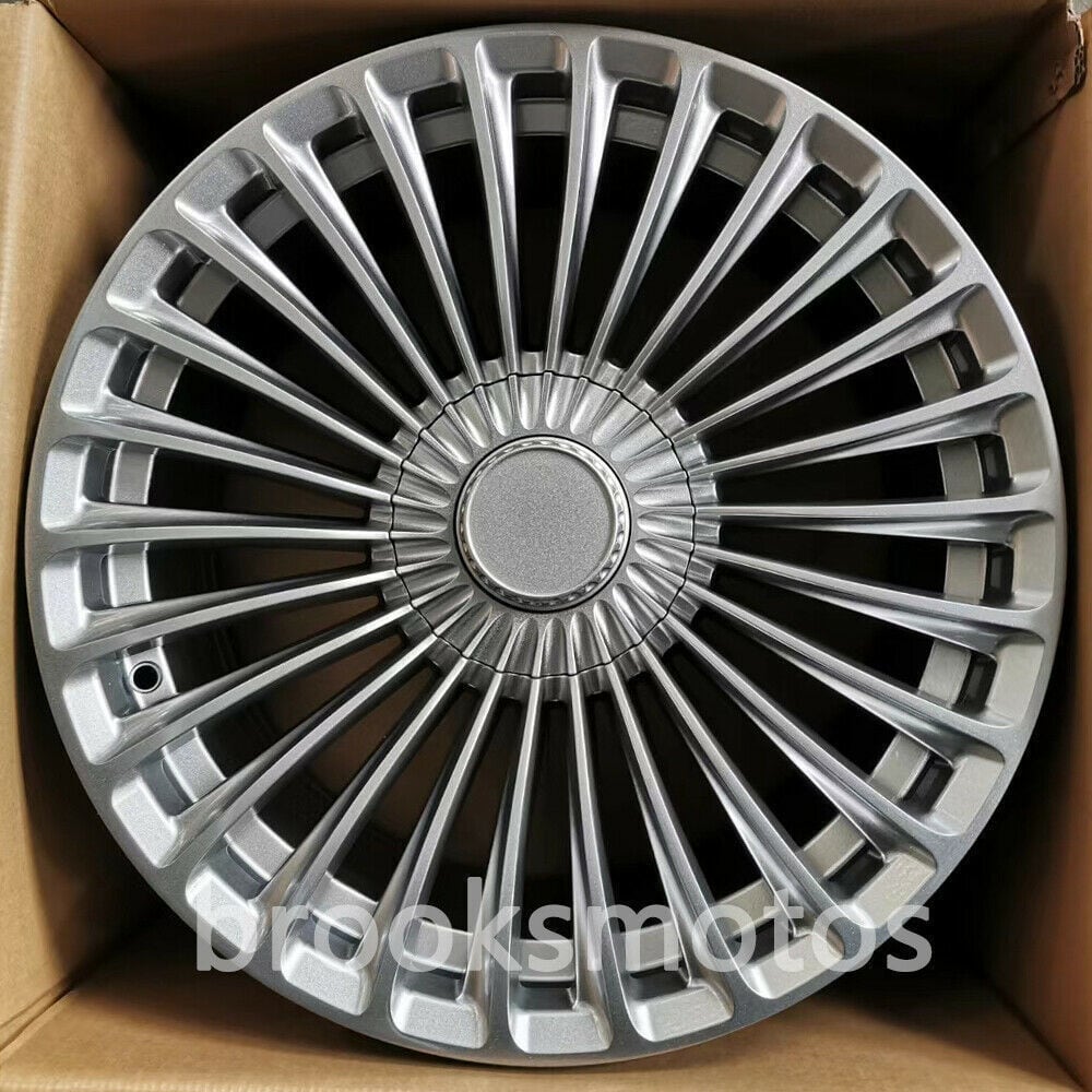 1点限り 20インチ NEW　 FLASH シルバー STYLE ホイールセット メルセデスベンツ W222 S クラス 　-BRN-1133　鍛造　★