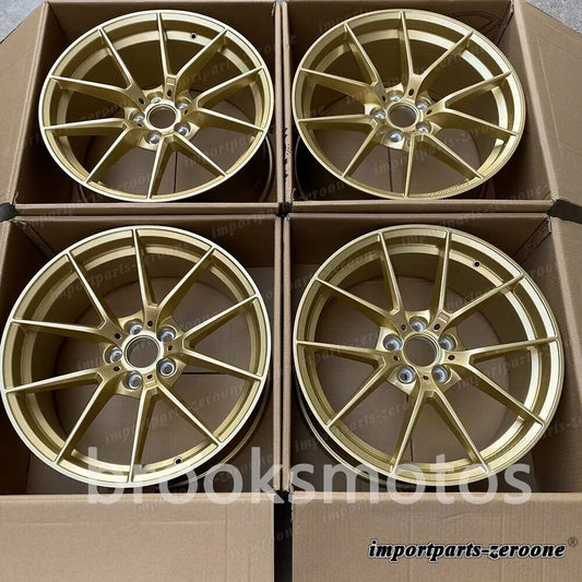 19インチ 新品 ゴールド スタイル ホイール  BMW G20 21 3 4 シリーズ G22 23 4 セット LI-2112