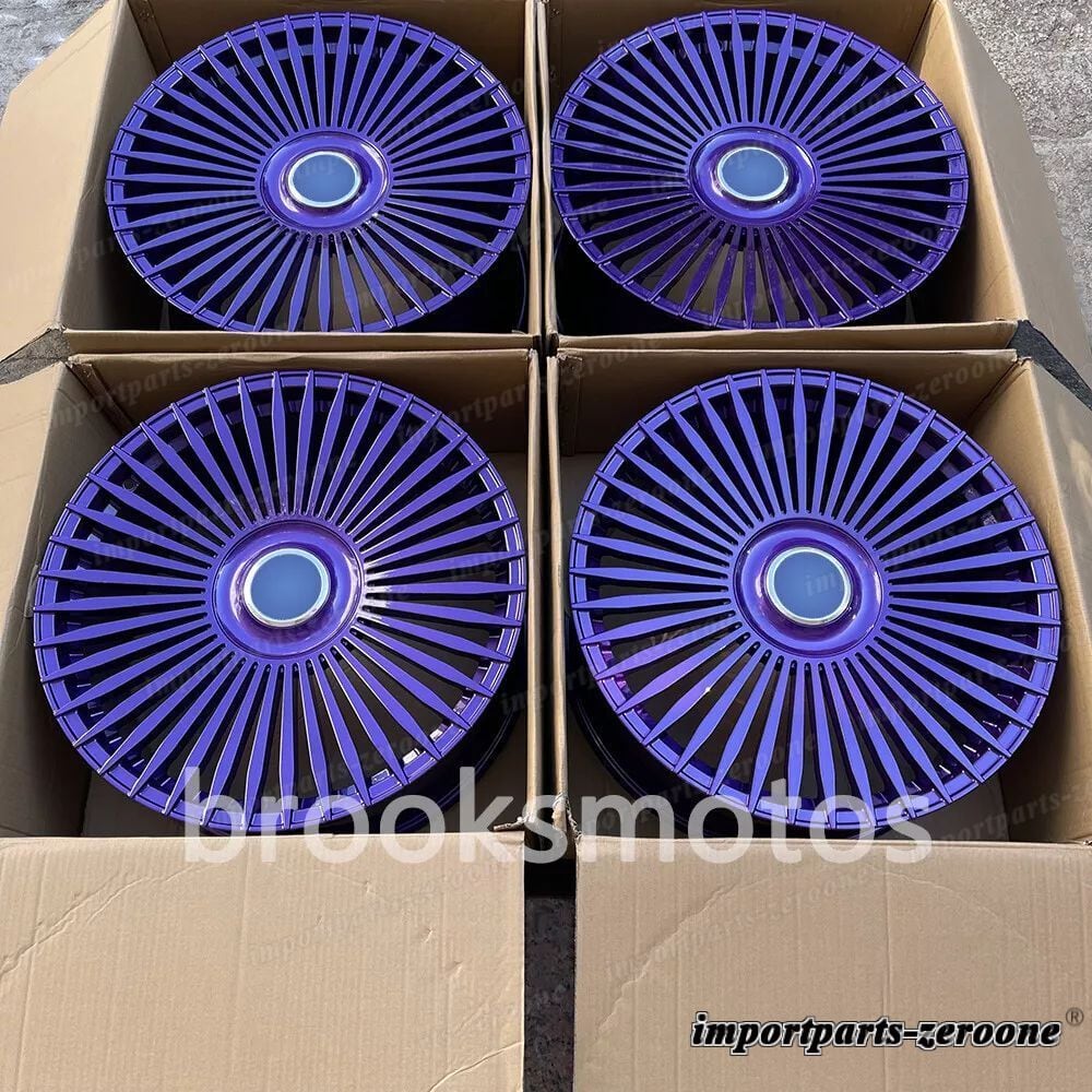メルセデスベンツ W222 W233 S クラス S580 S63  22インチバイオレットスタイルホイールフィット LI-2040