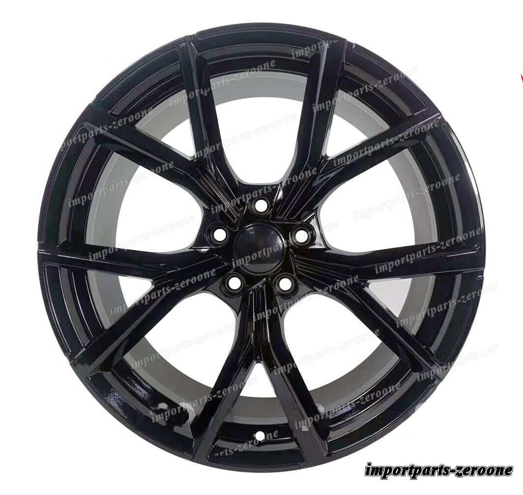 1点限り 21インチ 新品グロスブラックスタイルホイール vw Touareg Arteon R 21x9.5 "　-BRN-12226　鍛造　★